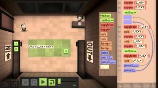 Human Resource Machine - 22 (Size & Speed Challenge)