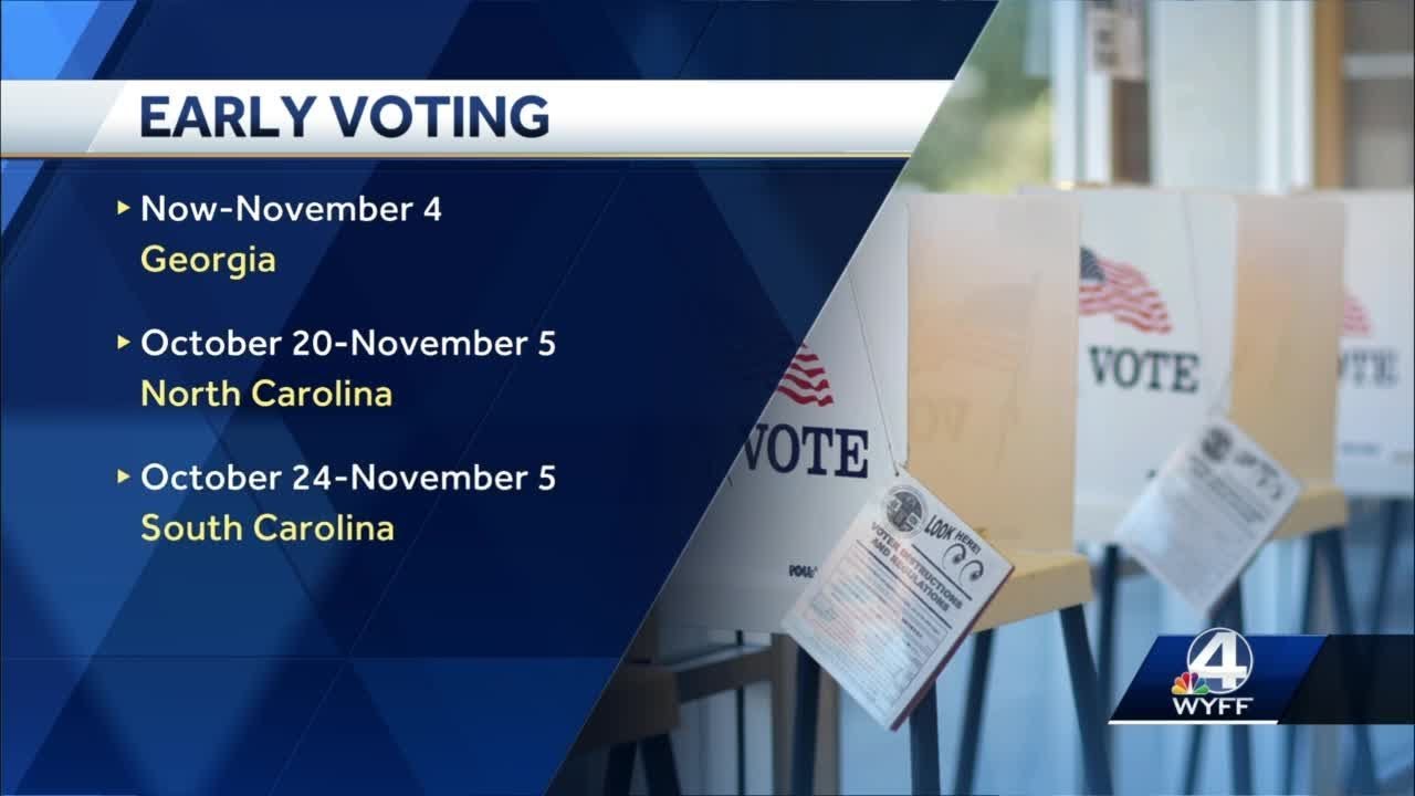 Early voting begins in Georgia - YouTube