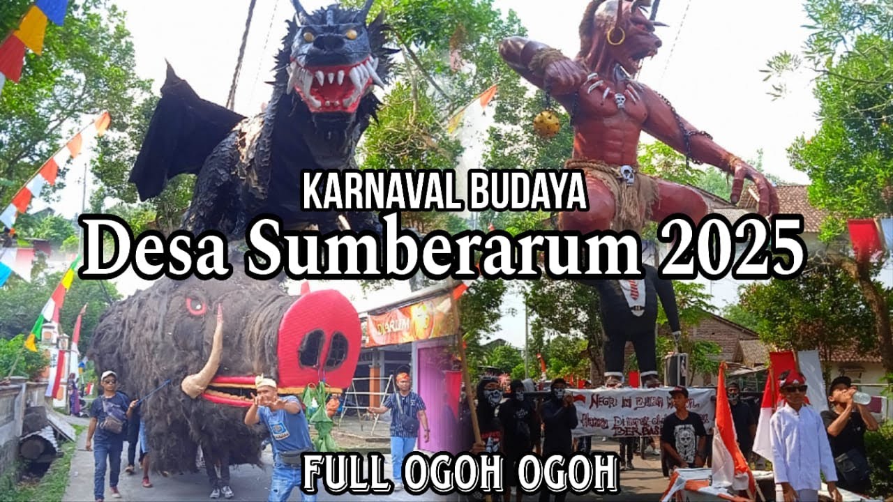 Karnaval Budaya Sumberarum 2025 ‼️ Pawai Budaya Nusantara Sumberarum Part 02