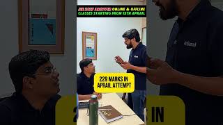 From dropper to 229 in JEE Main April 2026 🔥 | Answer key analysis #iitjee #jeemains #answerkey