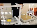 EKEDALEN Chair from IKEA assembly guide