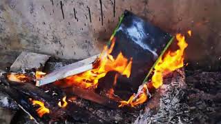 Lipo Battery Safety-Guard Bag Fire-Proof Test
