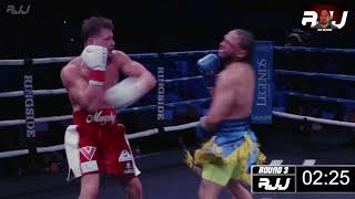 ANDREW MURPHY vs JUSTIN GUNTER #shorts Tunnel Vision Andrew Murphy Boxing
