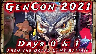 Gen Con 2021 days 0 & 1