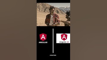 Angular vs Angular js ☠️  #coding #shorts #angular #programming