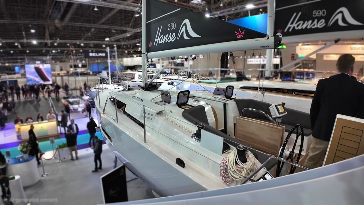 ⁣Quick look of 2026 Hanse 360 sailing yacht