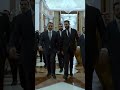 من لقاء الرئيس أحمد الشرع بولي العهد الأمير محمد بن سلمان في المملكة العربية السعودية