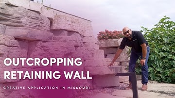 Adding Unique Wall Features with Outcropping Retaining Walls