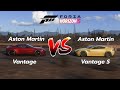 Aston Martin Vantage vs. Aston Martin Vantage S in FH 5 | Xbox Wireless Controller Gameplay.
