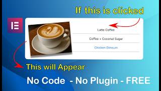 No Code No Plugin - How to Create Image on Text Hover Image in Elementor