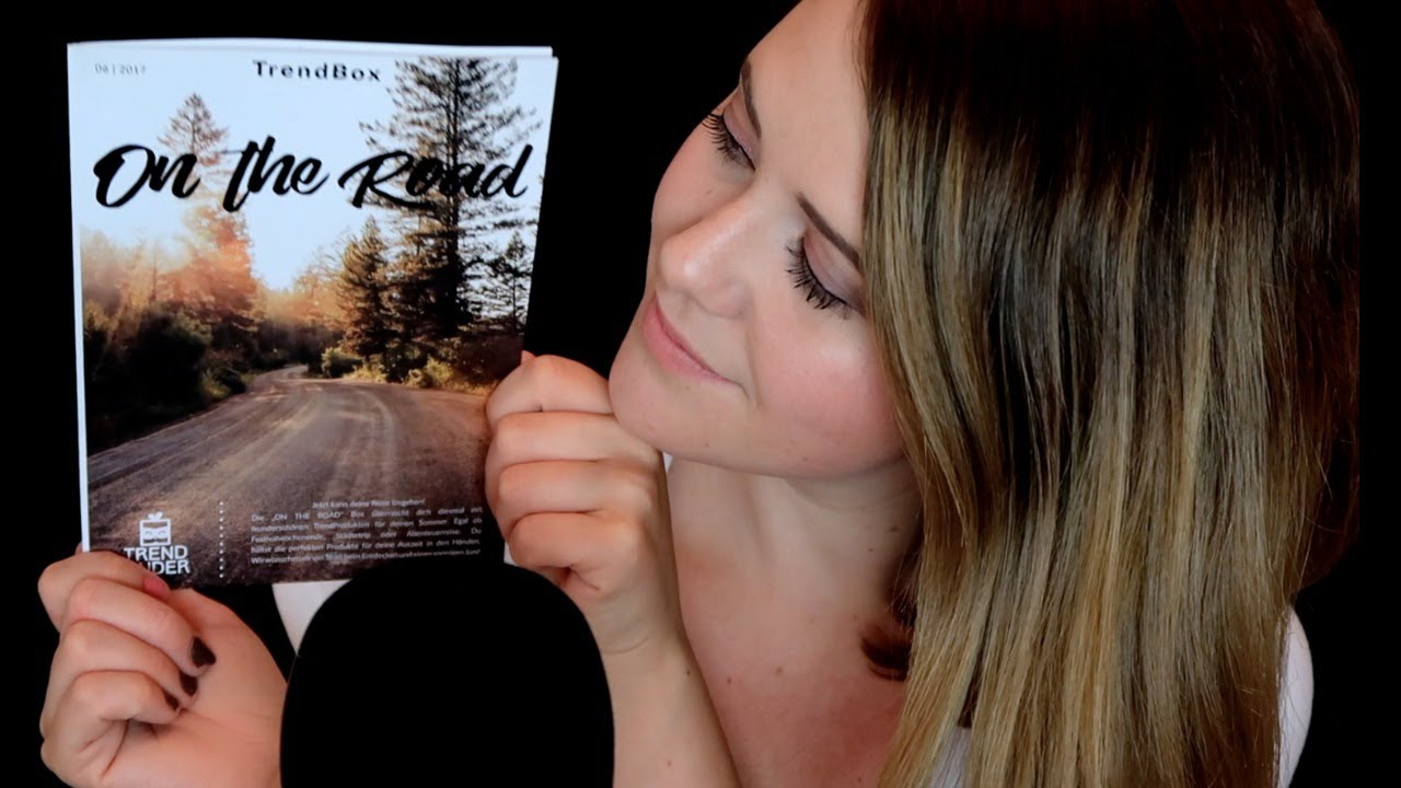 ASMR ♡ Sanftes Unboxing -  Trendbox ♡ On the road - Juni 2017 | deutsch /german