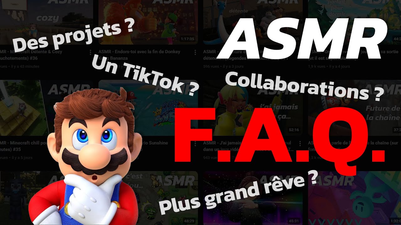ASMR - La FAQ des 5000 abonnés !