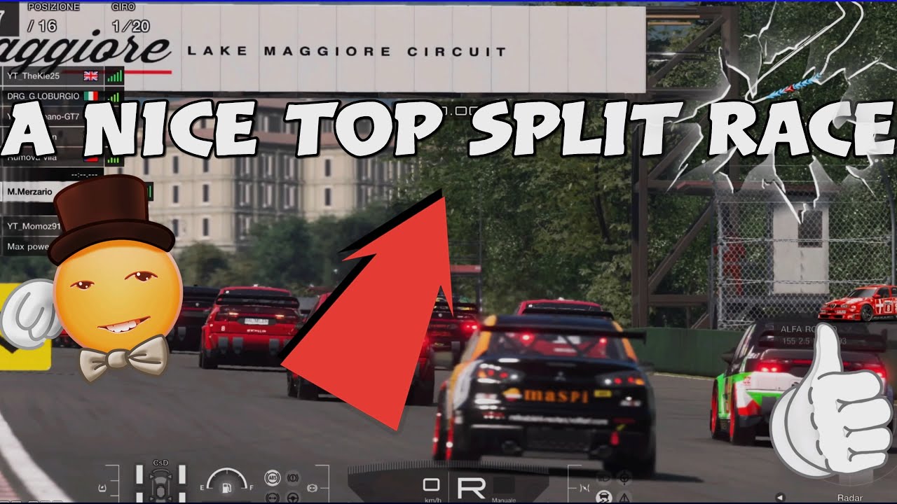 Granturismo 7 | A nice Top Split Race | Alfa 155 | [ 4k] - YouTube