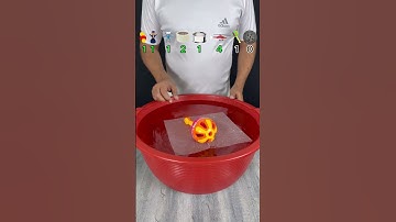 TRY TO GUESS HOW MANY TISSUE PAPER IT TOOKS! WHAT WILL HAPPEND NEXT ? #experiment #satisfying