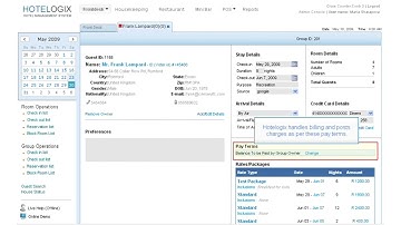 Group Reservation Overview | Hotelogix