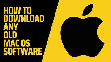 Mac OS Solved - How To Download Any Old Mac OS Software | Can