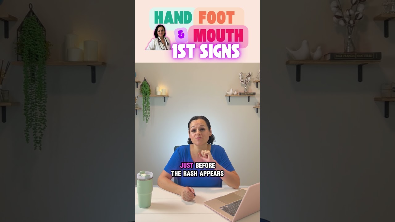 Hand, Foot & Mouth: First Symptom in Kids!