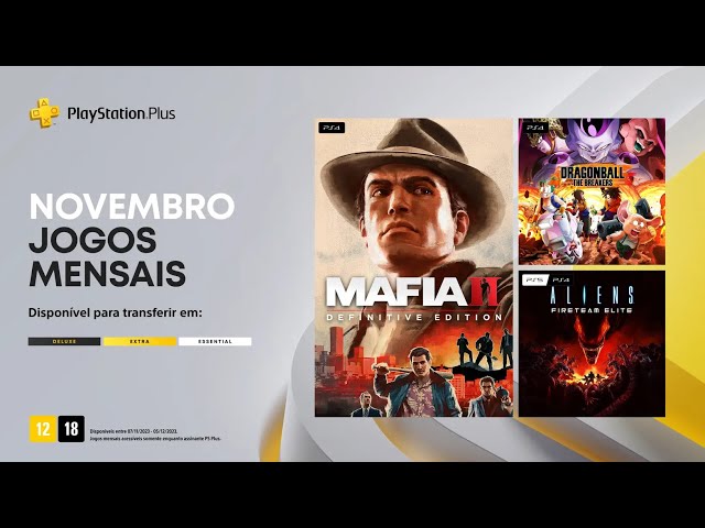 VAZOU TUDO?! JOGOS PSN PLUS EXTRA E DELUXE NOVEMBRO 2023! SÓ JOGÃO! 