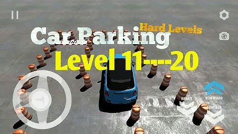 Car Parking Hard Levels Level 11-12-13-14-15-16-17-18-19-20 Android Gameplay/Walkthrough