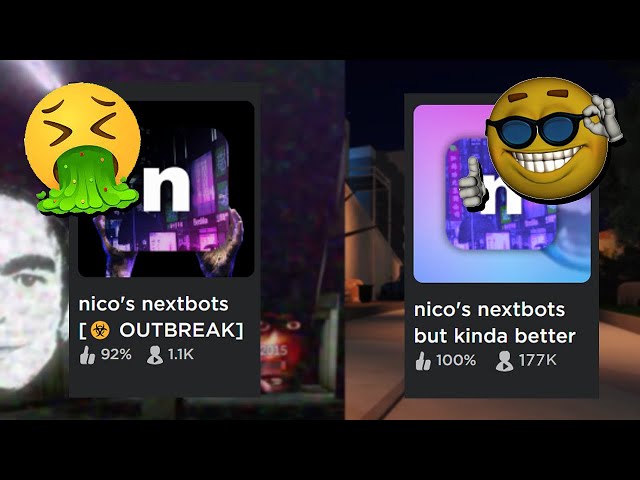 what do you think is the best the original Nico nextbot or the latín  América version that are only the memes of latin América : r/roblox