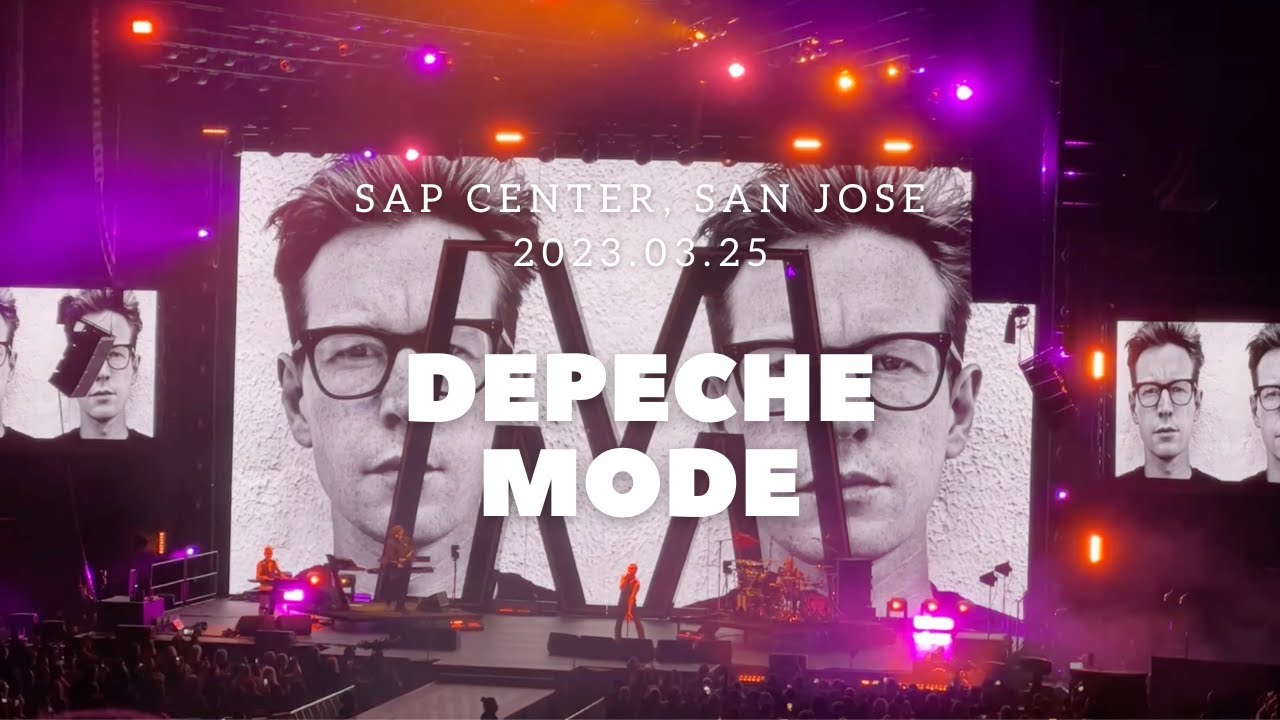 Depeche Mode Brought the Memento Mori Tour to the SAP Center in San Jose,  California on March 25 2023 - All Music Magazine