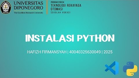 7. INSTALASI PYTHON (WIN), INSTALASI PYCHARM, MENJALANKAN PROGRAM LOKAL, BACA TULIS BERKAS DI PYTHON