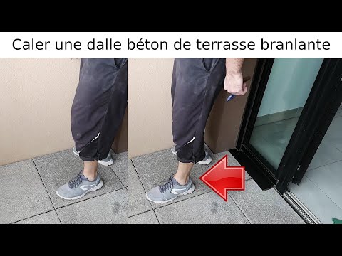 Vidéo: Comment stabiliser une dalle de béton ?