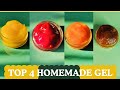 4 Homemade Gel for Face 🔥 | Get Glass Skin🤩| Vitamin C Gel | How to make Gel | How to make Face Gel.