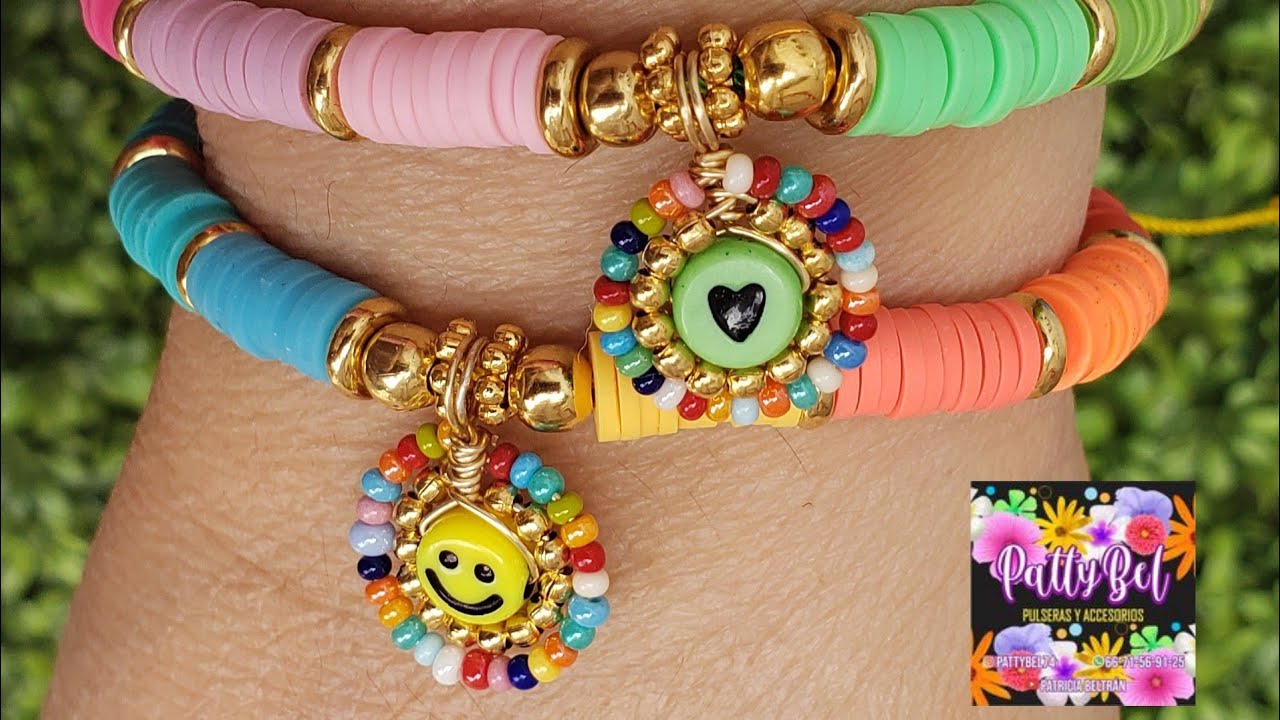 Pulseras Fimo - YouTube