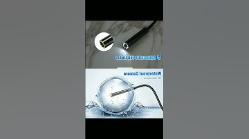 Endoscope Camera 3.5m, USB Endoscope Inspection Camera with 8 LED Lights,  Camera IP68 Waterproof
