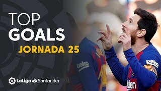 Todos los goles de la Jornada 25 de LaLiga Santander 2019\/2020