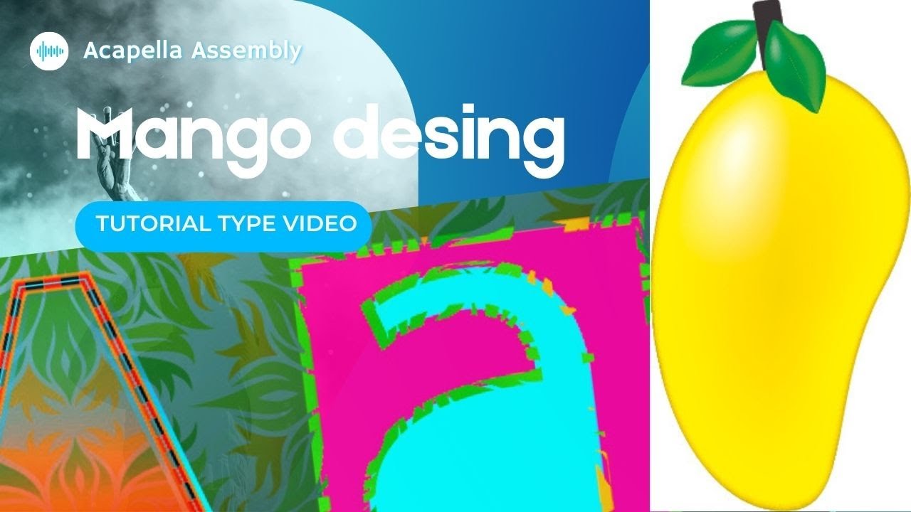 Mango Vector Using Mesh Tool How to make a mango by using mesh tool (illustrator CC 2021) - YouTube