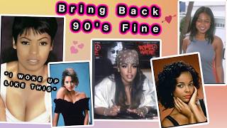 Bring "Effortless" Beauty Back! 💕 90's Fine