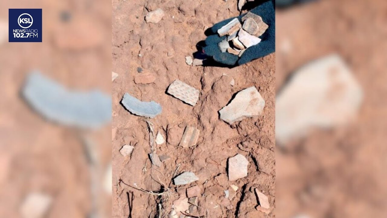 Череп украден из древнего захоронения на юге штата Юта.