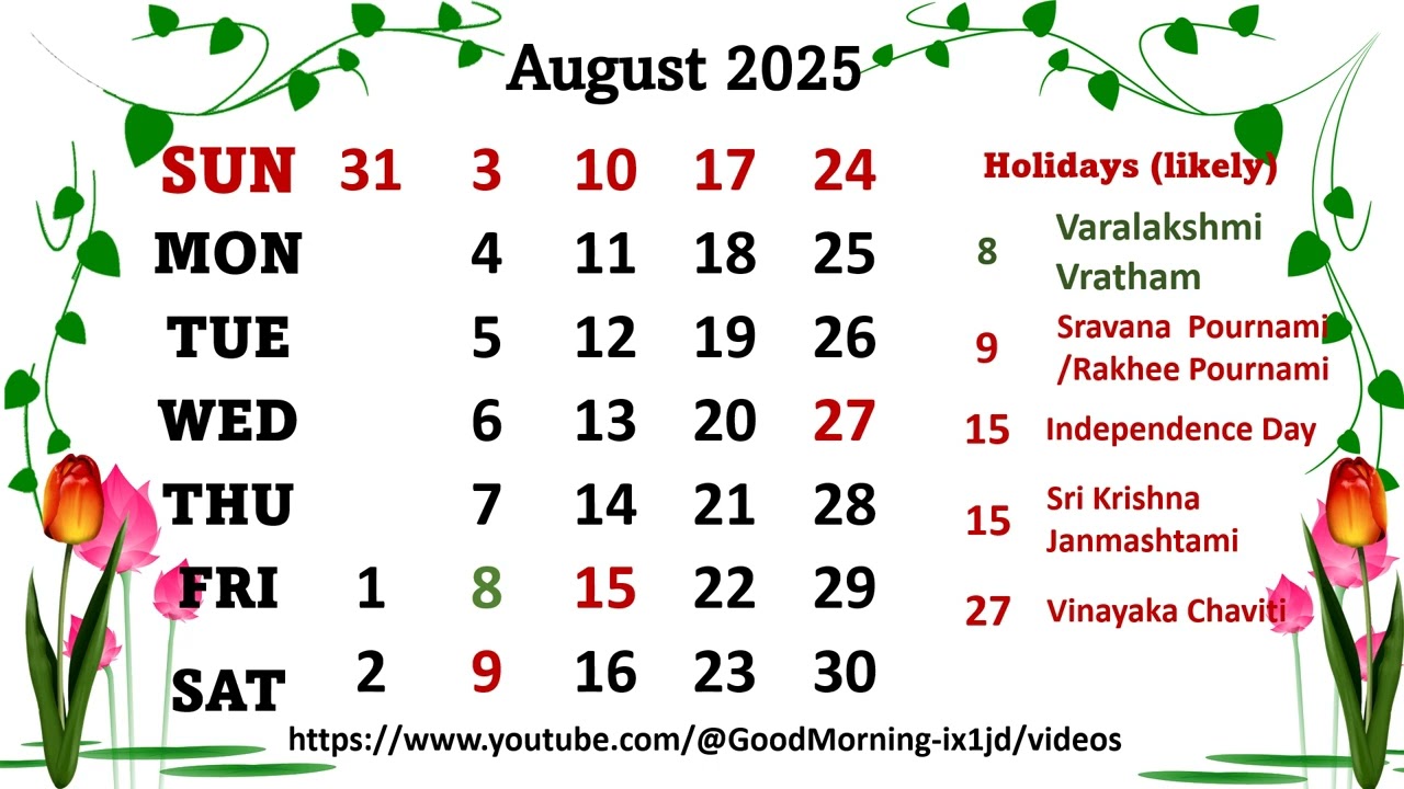 august-calendar-2025-augustcalendar2025-calendar2025-youtube