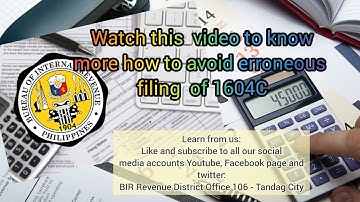 HOW TO VALIDATE 1604C