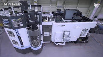 DVF 6500 with RPS I 5axis with round pallet system I Automation I Doosan Machine Tools