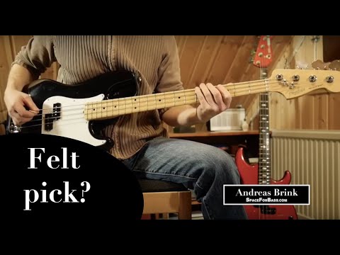 felt-pick-on-bass---what-does-it-sound-like?