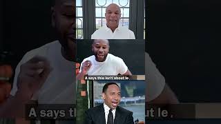 🥊😳 “Don’t Fight Him!” Stephen A. Smith WARNS Mayweather Over Mike Tyson Bout 🔥 #boxing