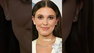 How Google vs Pinterest sees Millie Bobby Brown #milliebobbybrown #strangerthings #google #shorts