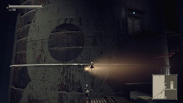 NieR Automata Abandoned Factory Escape Hidden Chest