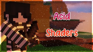 Using ACID shaders in bedwars!