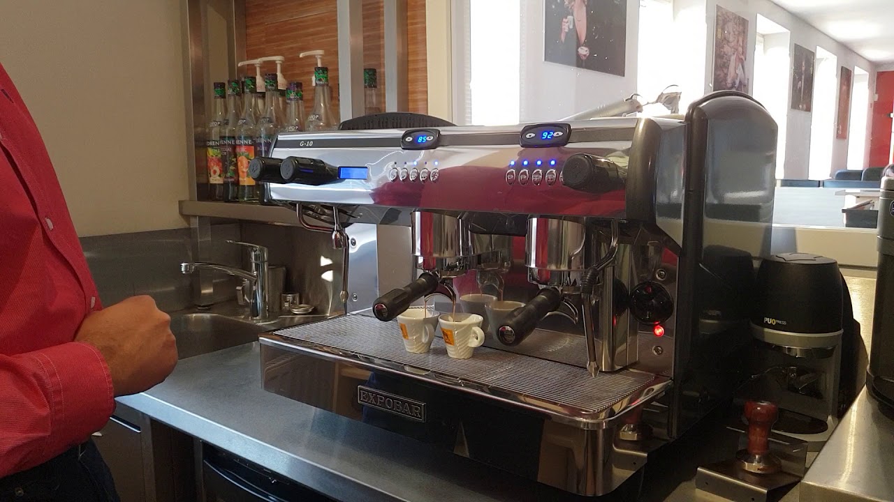 Programování Expobar YouTube