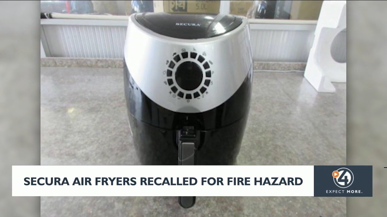Secura Air fryers recalled for fire hazards YouTube