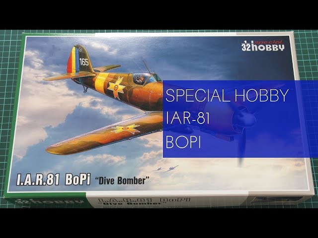 Special Hobby 1/32 IAR-81 BoPI (SH32073) Review - YouTube