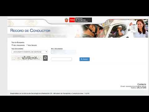 Como Obtener "récord de conductor" de forma gratuita