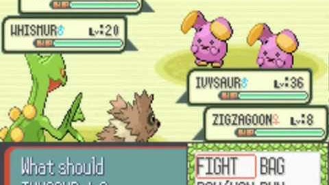 Pokemon Ruby part 13: Grovyle evolves on the way to Fallarbor Town