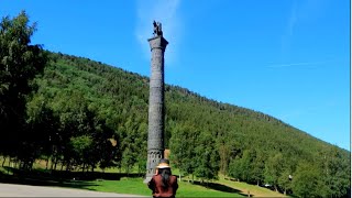 SAGASØYLA - THE ABANDONED MONUMENT FROM WILHEMN RASMUSSEN A NORWEGIAN SCULPTOR - SAGA COLUMN