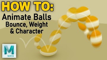Animate Balls in Maya