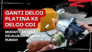 GANTI DELCO PLATINA MENJADI DELCO CDI | DAIHATSU ZEBRA ESPASS VLOG